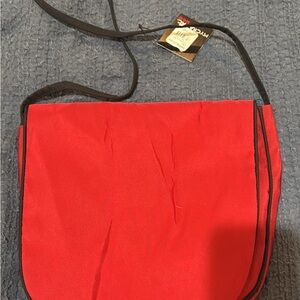 Mycra Pac Designer Wear Red Shoulder Bag